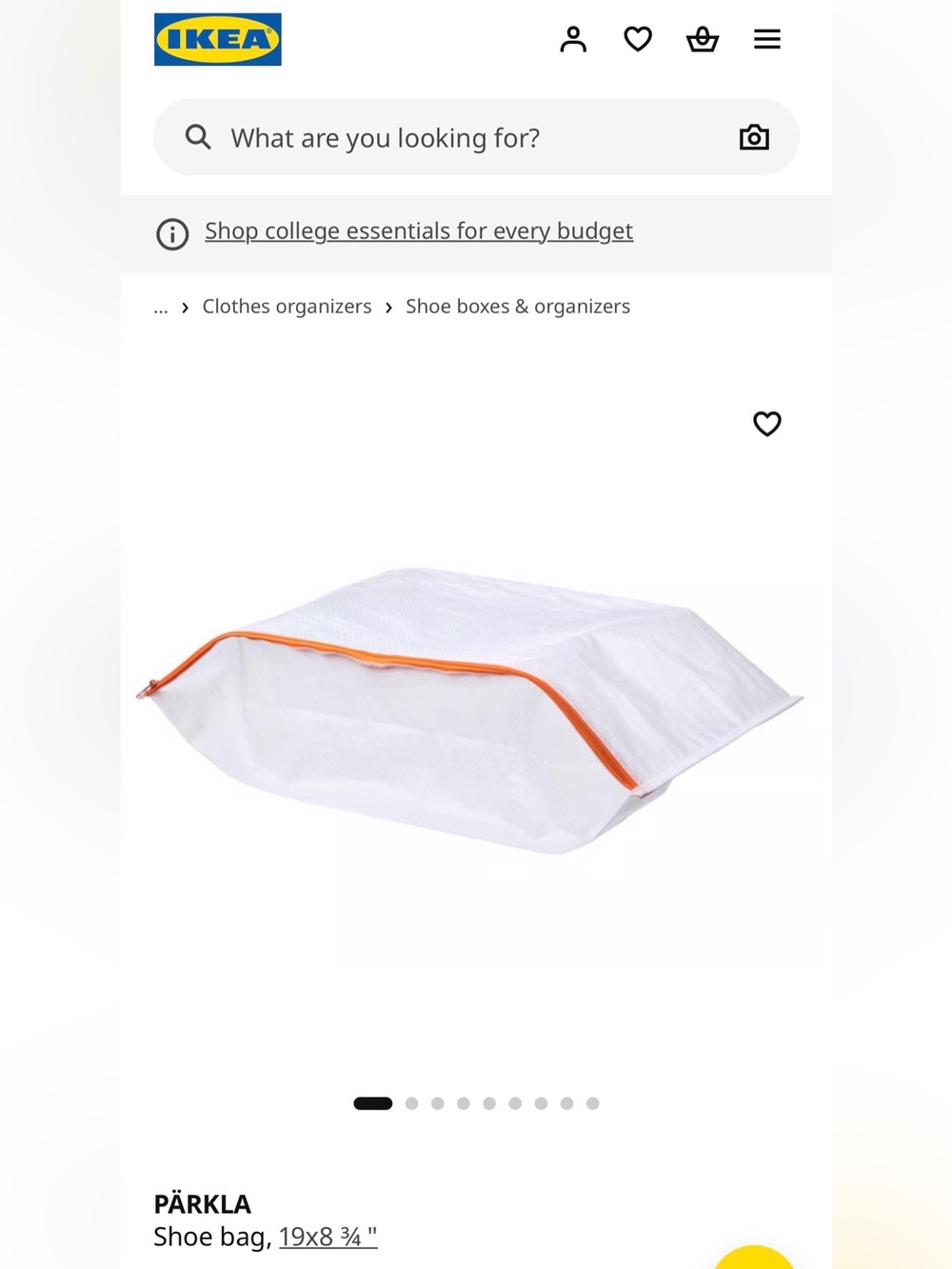 Ikea Assorted Bags - Picture 2 of 9